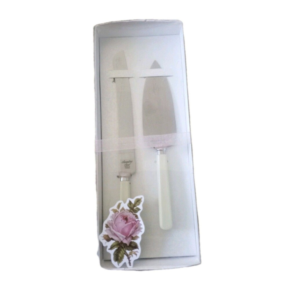 Classic Wedding Cake Serving Set Knife Cake Server Stainless